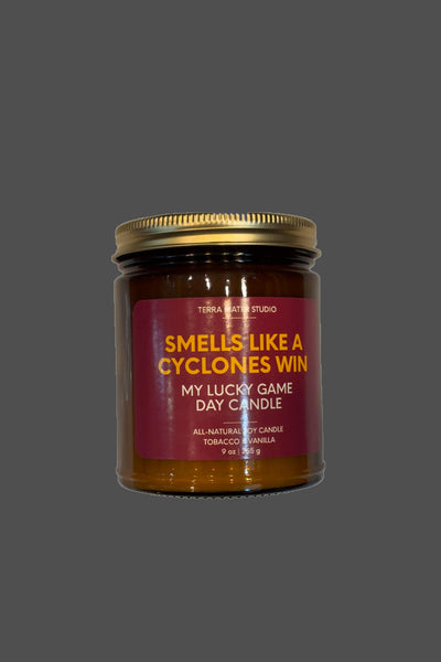 9 OZ SMELLS LIKE A WIN - LUCKY GAME SOY CANDLE