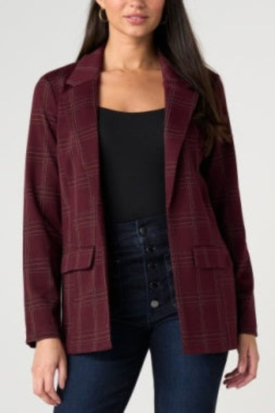 burgundy plaid blazer women
boyfriend blazer women's
Liverpool burgundy blazer
oversized plaid blazer fall
women's notch collar blazer
relaxed fit blazer with pockets
wine colored blazer women
windowpane plaid blazer
long line blazer over jeans
burgundy suit jacket women
