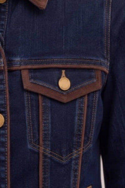 denim trucker jacket with velvet collar
Liverpool denim jacket women
women's dark wash trucker jacket
velvet trim denim jacket
classic jean jacket with stretch
crosshatch denim jacket women
corduroy collar style denim jacket
women's fitted denim trucker jacket
dark blue denim jacket fall outerwear
LM1D72CHF Liverpool jacket