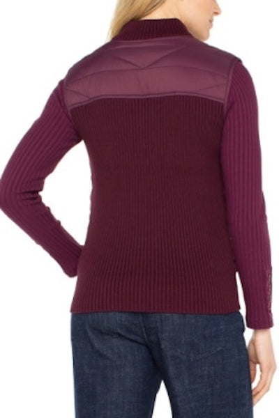 TRANSITIONAL MUST HAVE QUILTED SWEATER VEST