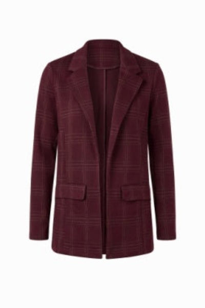 burgundy plaid blazer women
boyfriend blazer women's
Liverpool burgundy blazer
oversized plaid blazer fall
women's notch collar blazer
relaxed fit blazer with pockets
wine colored blazer women
windowpane plaid blazer
long line blazer over jeans
burgundy suit jacket women