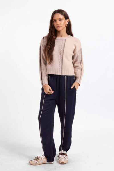 SAGE THE LABEL; SWEATER; MULTI COLOR; LONG SLEEVE