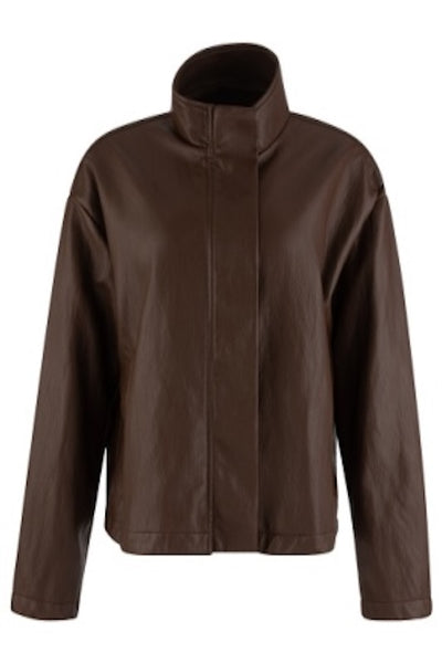 women's chocolate brown faux leather jacket
drop shoulder PU leather jacket women
oversized vegan leather jacket women
chocolate brown leather jacket women
women's faux leather funnel neck jacket
relaxed fit PU leather jacket
women's drop shoulder jacket brown
minimalist faux leather jacket women
women's vegan leather outerwear
brown oversized leather jacket women