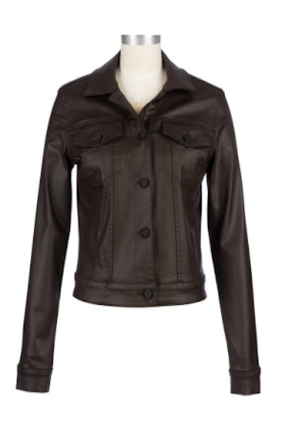 KUT FROM THE KLOTH JULIA CROP JACKET WITH DROP SHOULDER