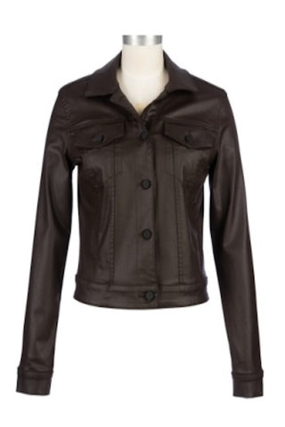 KUT FROM THE KLOTH JULIA CROP JACKET WITH DROP SHOULDER