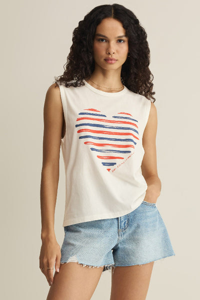 Z SUPPLY HEART MUSCLE TANK