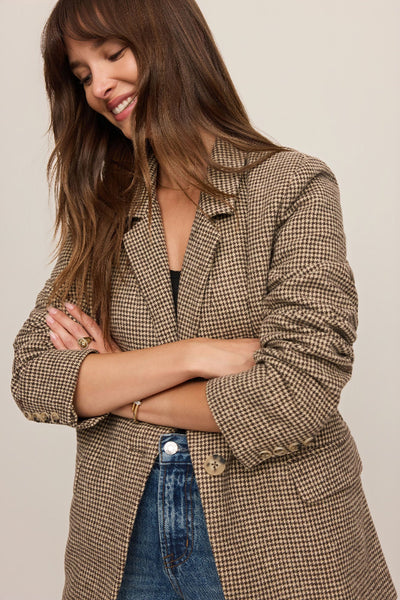 Z SUPPLY Evan Check Blazer
Z SUPPLY brown blazer
Z SUPPLY Dark Chocolate blazer
women’s brown houndstooth blazer
women’s check blazer
women’s plaid blazer
brushed houndstooth blazer
women’s lined blazer
button-front blazer for women
women’s fall blazer
women’s business casual jacket
women’s workwear blazer
tailored brown jacket
dark brown blazer for women
ZJ263352S
Dark Chocolate DAC