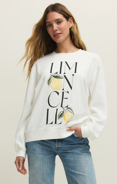 COZY AND CASUAL LIMON BOYFRIEND SWEATSHIRT
